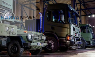 Эстония закупает 265 новых военных автомобилей от Scania в рамках многомиллионного контракта