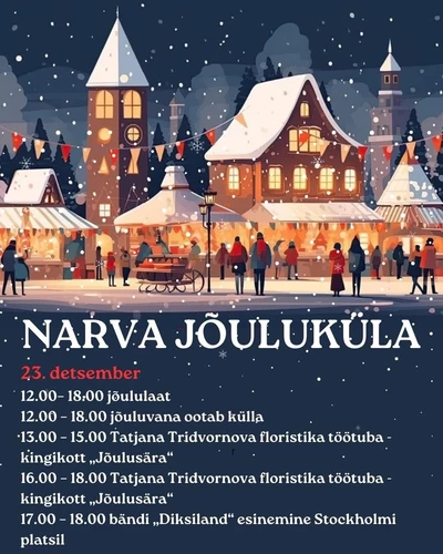 NARVA JÕULUKÜLA - афиша