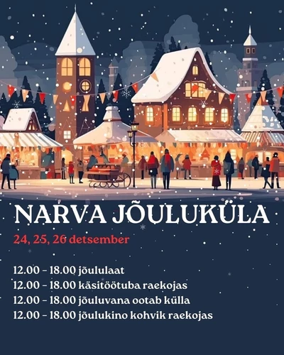 NARVA JÕULUKÜLA - афиша