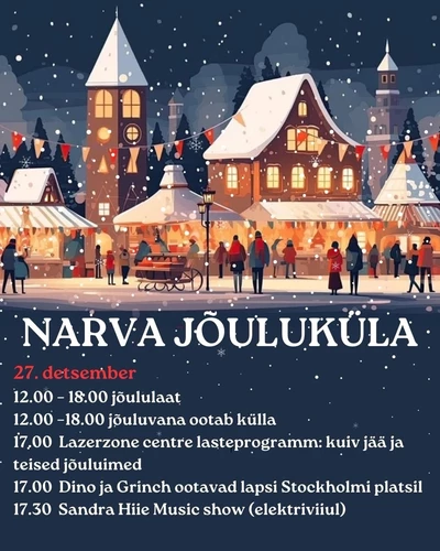 NARVA JÕULUKÜLA - афиша