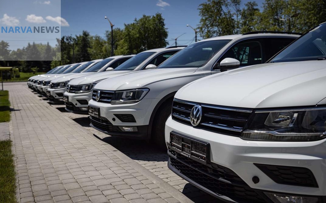 Эстонский экспорт: 31 полицейский автомобиль перебрасывается в Чернигов и Житомир для борьбы с диверсантами на украинских территориях