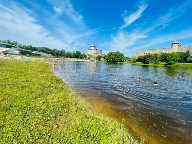 Состояние воды на пляжах Нарвы признано удовлетворительным