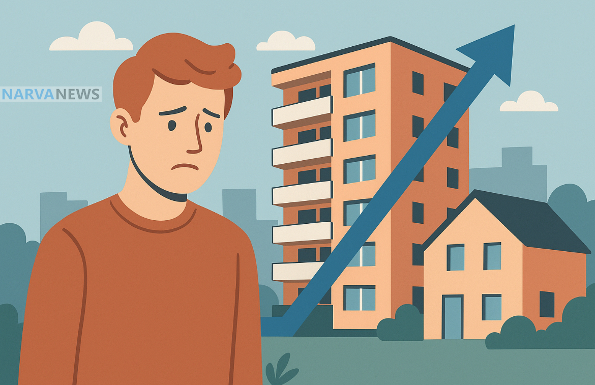 Как жилищный кризис выгоняет молодёжь из Эстонии