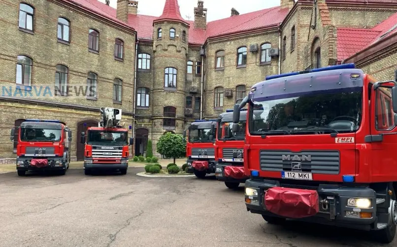 Эстония передала украинским спасателям старую технику с новым оборудованием