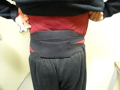 Тайник евро в обуви