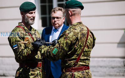 Генерал Херем передал командование Силами обороны Эстонии