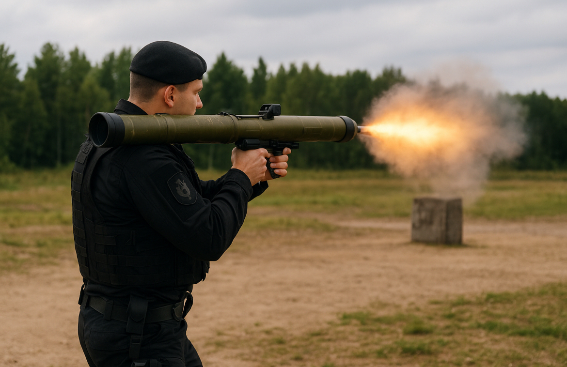 Полиция Эстонии осваивает противотанковые гранатомёты