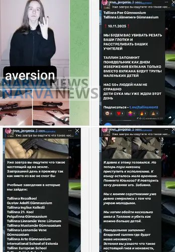 До 60% учеников Таллина не пришли в школы после анонимных угроз в Telegram