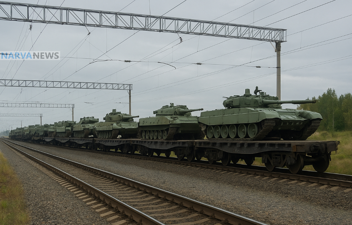 Ленинградская область: военные эшелоны движутся к рубежам НАТО