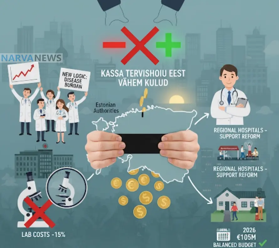 Эстония готовит крупнейшую реформу финансирования медицины для экономии 105 млн евро
