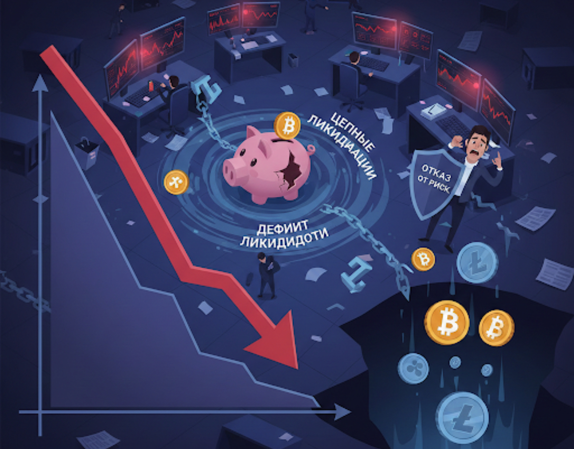 Криптодень, когда всё пошло по цепочке: выходной вакуум, ФРС и слух в DeFi снеслирынок на $200 млрд