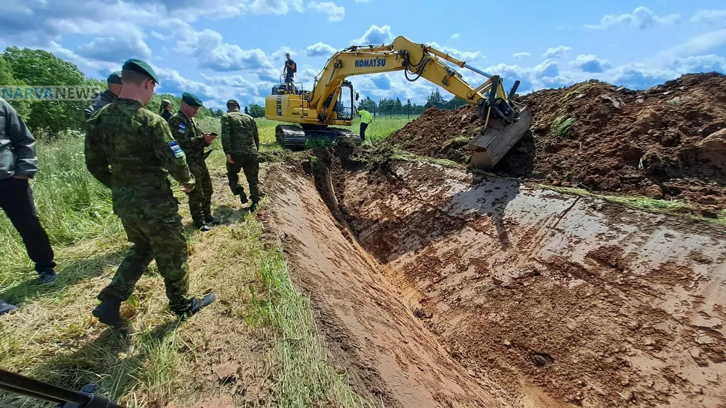 С опозданием на год Эстония устанавливает первые 5 бункеров из 600: Оборонительный пояс должен быть готов к 2027 году