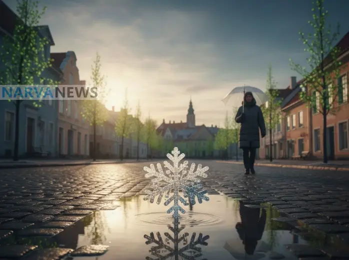 Декабрь в Эстонии снова «потерял» градус, побив многолетнюю норму