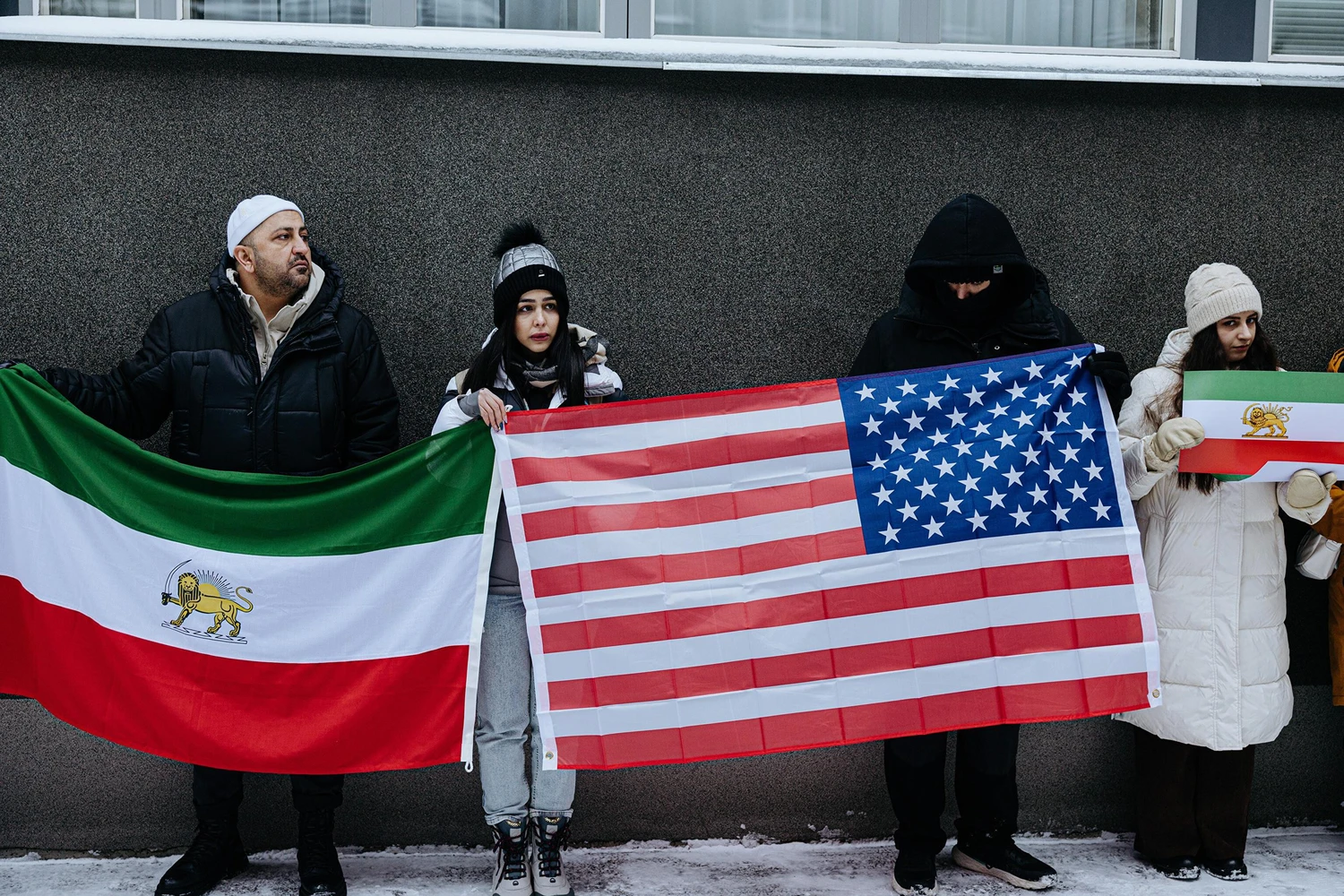 Фото: Акция в поддержку протестующих в Иране. Автор: Priit Mürk/ERR