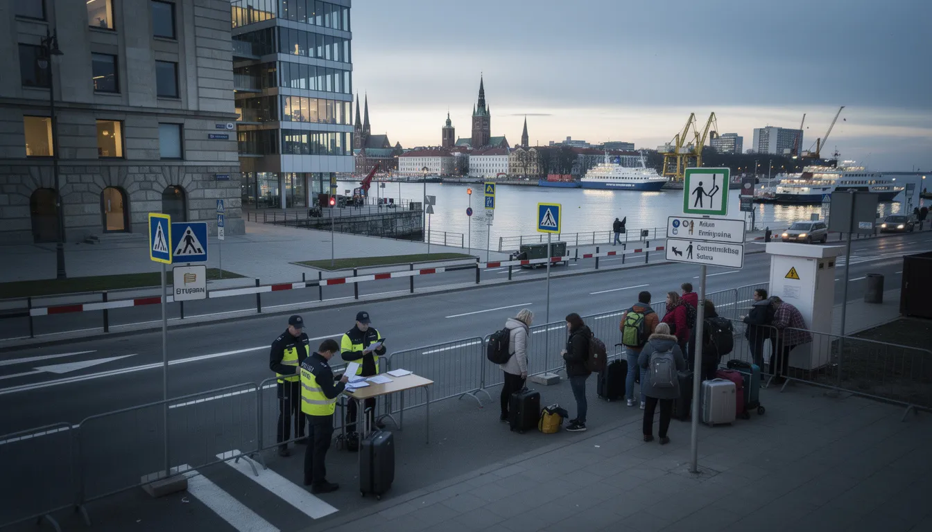 В Ида-Вирумаа выслана гражданка Украины, нелегально работавшая в Эстонии почти год: Иллюстративное фото — Narva News AI