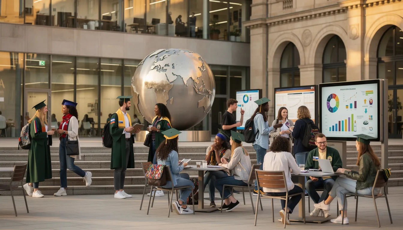 В российских вузах сократилось число студентов из «недружественных стран», но выросла доля выходцев из Балтии: Иллюстративное фото — Narva News AI