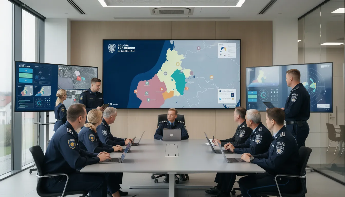 Добровольцам расширяют полномочия: помощники полиции смогут работать самостоятельно и выходить на границу: Иллюстративное фото — Narva News AI