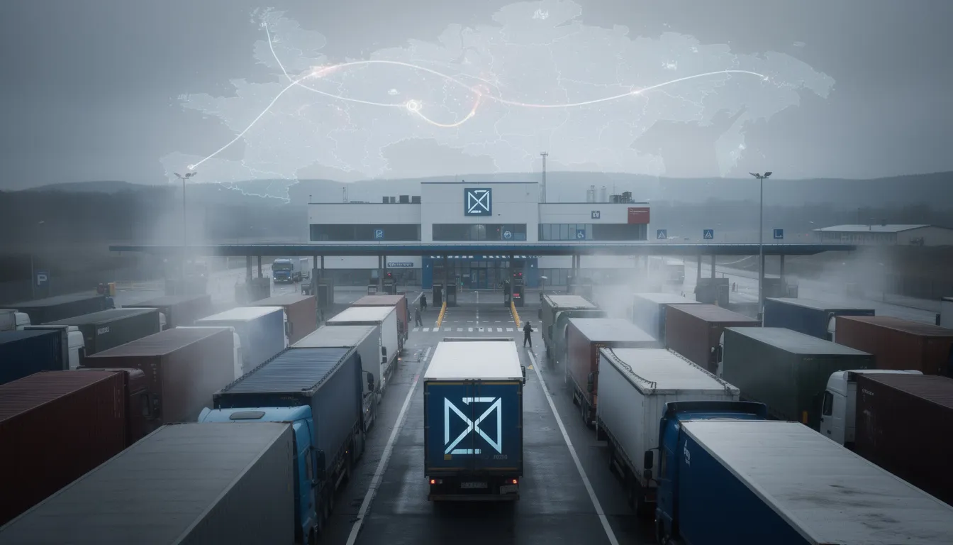 Литовские фуры застряли в Беларуси: оттуда приходят только счета со штрафстоянок: Иллюстративное фото — Narva News AI