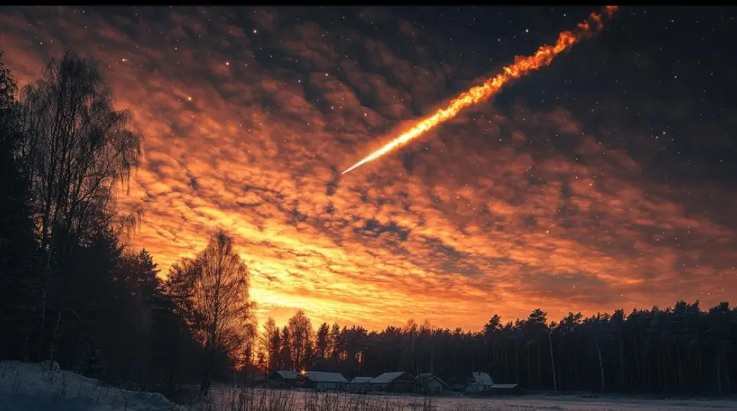 Ночь превратилась в день: над Латвией и Литвой вспыхнул ослепительный болид: 