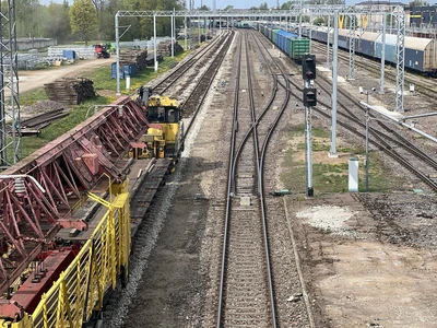Фотографии со станции Нарва показали, насколько масштабно меняют железную дорогу Фотографии со станции Нарва показали, насколько масштабно меняют железную дорогу