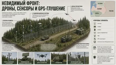 Невидимый фронт: дроны, сенсоры и GPS-глушение