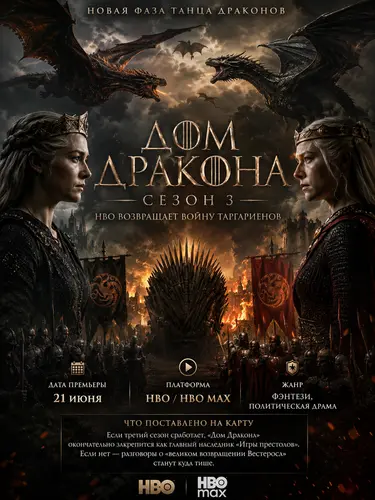 Главные блокбастеры месяца: «Дом Дракона» и «Аватар»