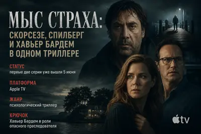 «Мыс страха»: Скорсезе, Спилберг и Хавьер Бардем в одном триллере