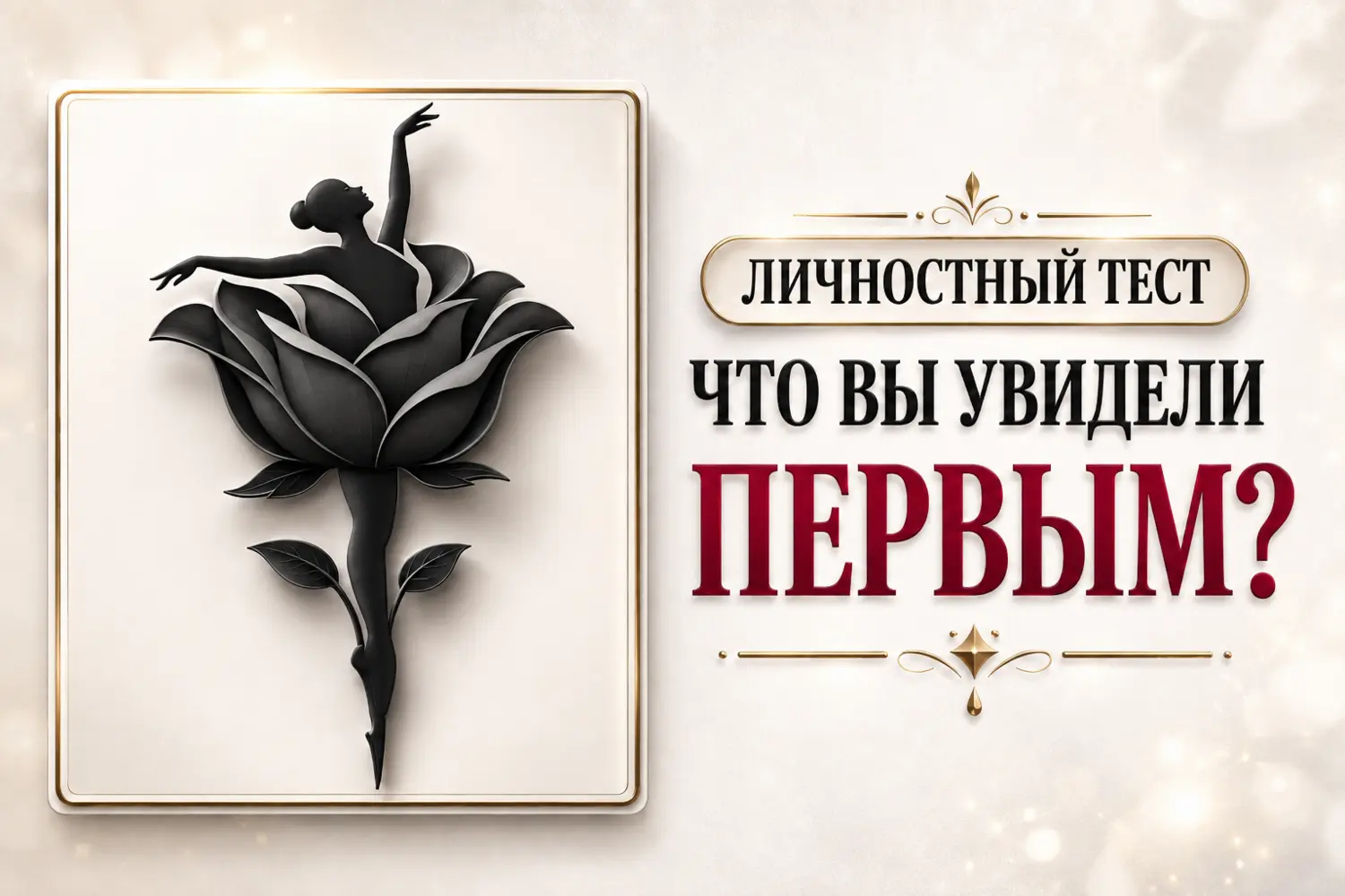 Что вы увидели первым? Этот короткий тест покажет, что сейчас для вас важнее