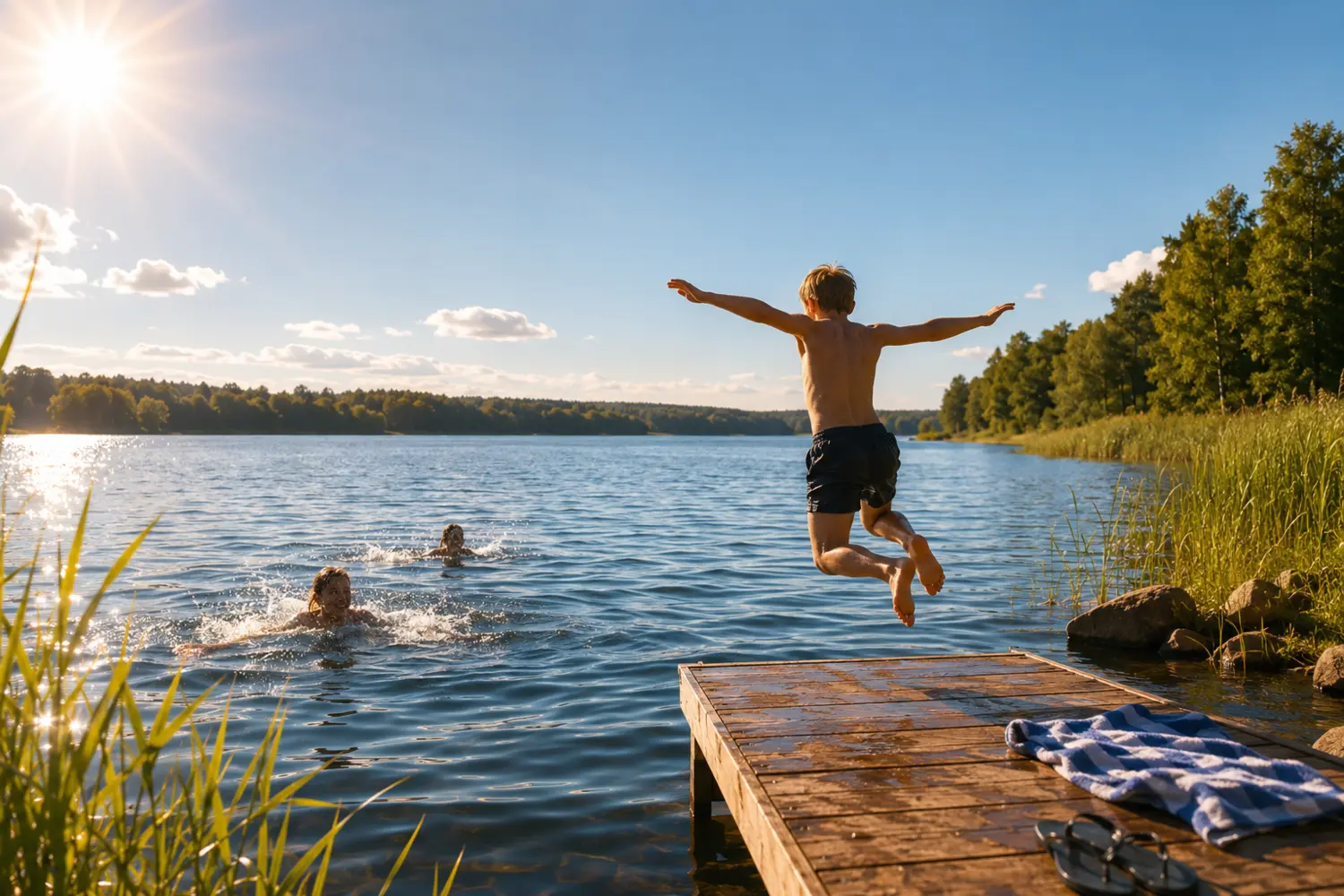 Вода в Эстонии прогрелась почти до +20 °C: где уже можно купаться комфортно