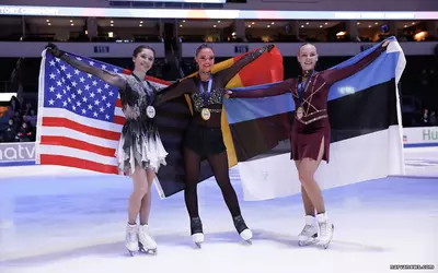 Эстония Встречает Свою Звезду: Петрыкина и Её Историческая Бронза на Skate America 2023!