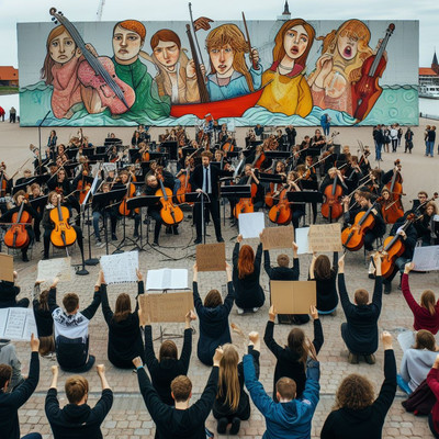 Нарвский симфонический оркестр: мелодичный протест против городской администрации