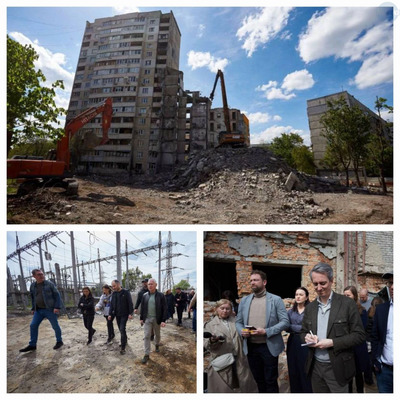 Представители из Эстонии и ООН посетили Харьков: мэр рассказал о плана
