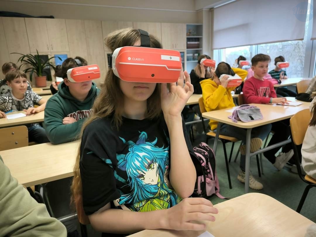 VR-технологии в образовании: Новый подход к изучению русского языка и литературы в Narva Pähklimäe kool - Narva News