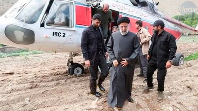 Произошла жесткая посадка вертолета с президентом Ирана и министром иностранных дел.