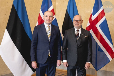 Президент Исландии посетит Нарвский замок и другие достопримечательности Ида-Вирумаа