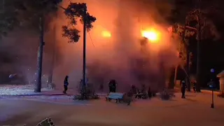 Чрезвычайная ситуация в Нарва-Йыэсуу:  Человеческая утрата в результате трагического пожара в многоквартирном доме