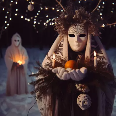 Кадрипяэв: Волшебство с белыми масками и песнями, 25 ноября – день когда в Эстонию приходит зима