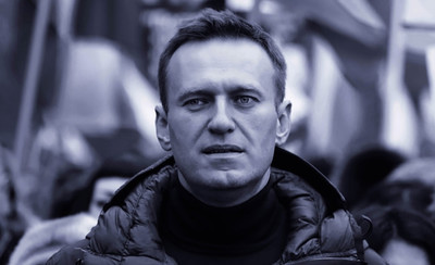 Митинг у посольства РФ в Таллинне за честное расследование смерти Алексея Навального