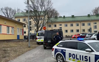 Инцидент со стрельбой в финской школе Виертола: трое пострадавши