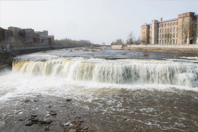 Ожившие водопады: впечатляющее явление в Ивангороде и Нарве