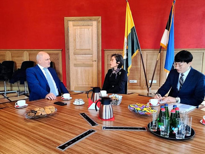 Посол Китая в Эстонии Гуо Сяомэй посетил Нарву: расширение сотрудничес