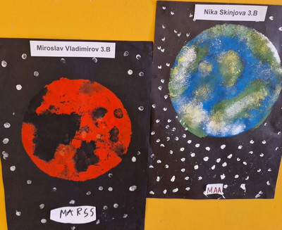 День космонавтики в Нарве: творческая выставка учеников и интерактивны