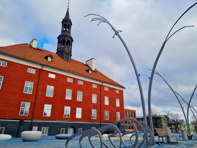 Торжественное открытие Стокгольмской площади 08.05 в Нарве: празднование 20-летия членства в Европейском союзе и НАТО
