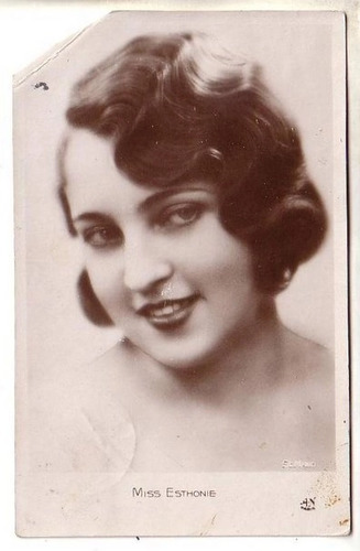 Мисс Эстония 1931: Лилли Сильберг из Нарвы - символ красоты и грации